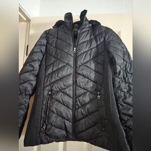Nautica Black Quilted Jacket